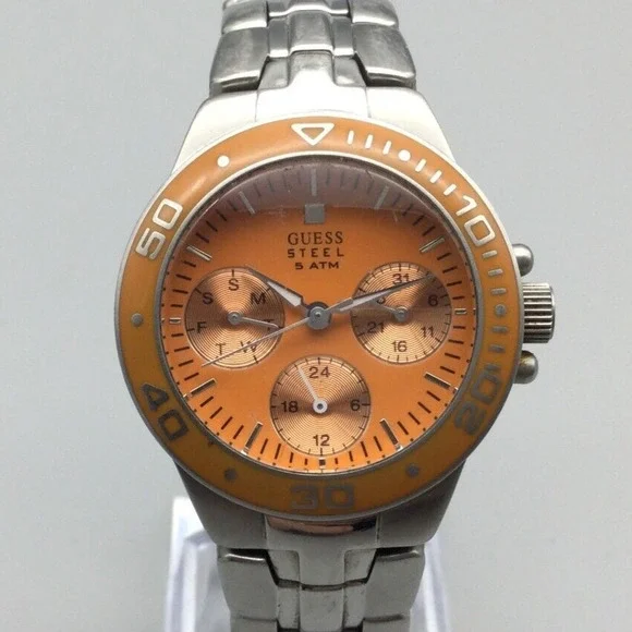 Guess | Accessories | Vtg Guess Steel Watch Women 33mm  display picture 1